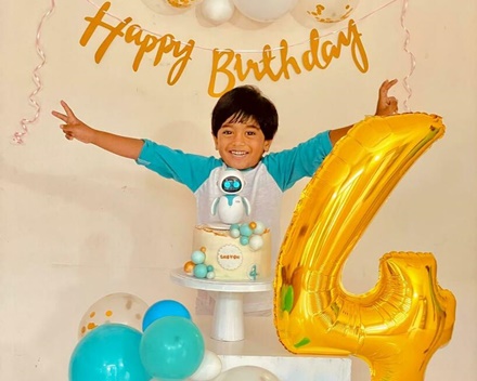Birthday with Eilik. My son celebrated his birthday with Eilik. He loves the surprise gift :)  @Mithum
