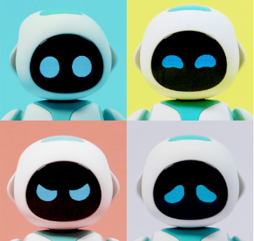  ENERGIZE LAB Eilik – Cute Robot Pets for Kids and Adults, Your  Perfect Interactive Companion at Home or Workspace. Unique Gifts for Girls  & Boys. (Blue + Pink Combination) : Toys