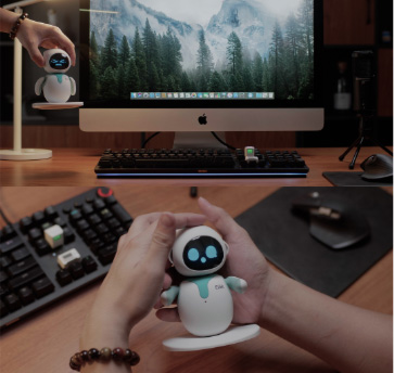 🤖INTRODUCING EILIK, the cutest robot companion for your setup